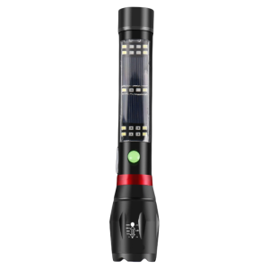 LVZI | Zoom Rechargeable High Beam Flashlight Yellow Light