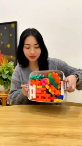 Đồ chơi lắp ghép khối hình 3D Mideer Waffle Building Blocks