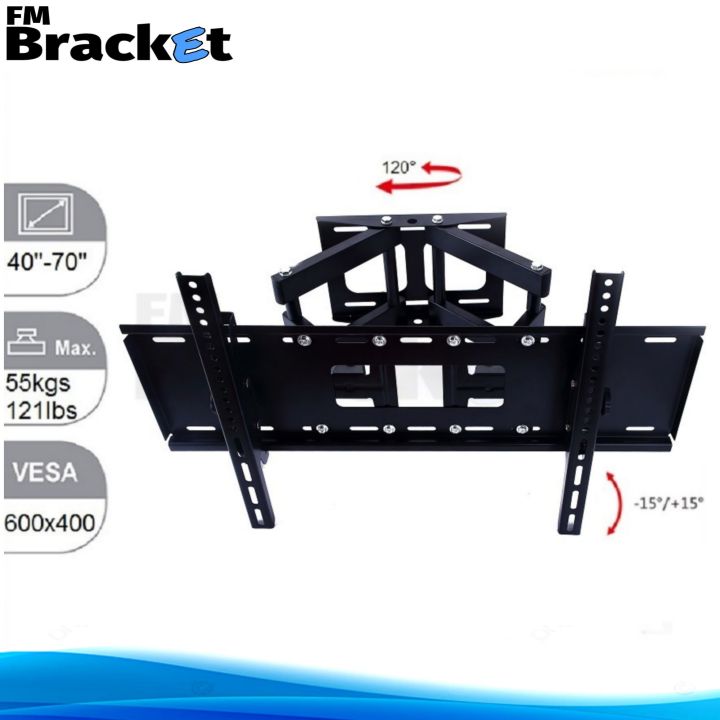 Bracket TV 32 70 inch Bracket Tv swivel Full Motion Cantilever Mount