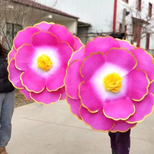 Hani Flower Shop Peony Dance Props Adult Dance Performance Handheld Umbrella Childrens Stage Performance Props Umbrella