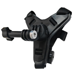 360° Rotatable Motorcycle Helmet Chin Mount Strap Front Holder for GoPro Hero 13 12 DJI Osmo Action Insta360 Camera Accessories