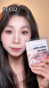 FOCALLURE Feather Light Glue Free False Eyelashes Glue Free Remover Free Light As Own Lashes Waterproof Lasting Beginner Friendly