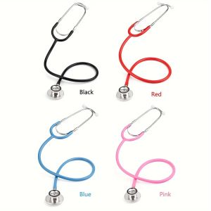 Stethoscope Toy Simulated Doctor Toy Nurse Health Medical Single Head Stethoscope Role-playing Pretend Doctor Toy