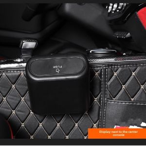 For Kia K5/Optima TF Sportage R SL 2010~2016 Car Trash Bin Kit With Lid Leak-proof Trash Can Provide lasting Durable Accessories