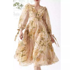 TM 91944 Dress Daisha floral maxi dress import