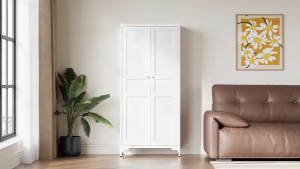 ตู้เหล็ก ตู้เก็บเอกสารเหล็ก ตู้สำนักงาน ตู้เก็บของ ประตูศิลปะ สีขาว  กันน้ำและกันความชื้น