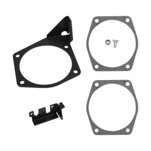 81012 81042 4-Bolt Throttle Cable Bracket Black For LS LS2 LS3 LS6 LS7 Engines For Intakes 92MM-102MM