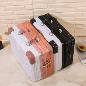 Satchel Box Travel Storage Box Small Suitcase Female 14-Inch Mini Bag 16-Inch Small Lightweight Cute Cosmetic Case