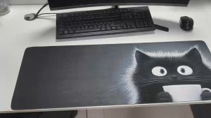 Lovely Cat Large Mouse Pad computer mat Desk Mat keyboard mat Office Gaming Table Mat