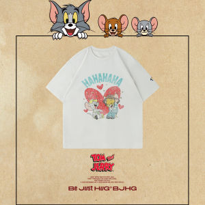 BJHG Collaborative Short Sleeve T-Shirt Quick Dry Cool Feeling American Style Top for Men And Women Summer Fashion Cotton Polyester Blend