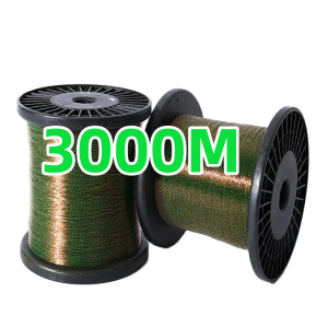 3000M Invisible Speckle Carp Fluorocarbon Fishing Line - Super Strong Sinking Nylon Fishing Line for Heavy Duty Fishing