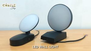 LED Outdoor Wall Light Die-Cast Material Wall Light Weatherproof Wall Light IP55 Garden Light3000k