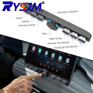 RYSJM | Wireless Control Button Smart Steering Wheel Controller With ambient light Intelligent Control Volume For Navigation Player