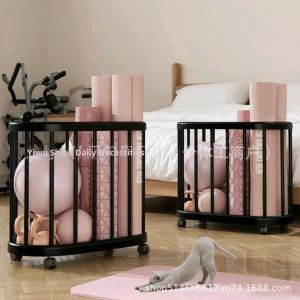 LIWAN | Mobile Home-use Storage Bin For Yoga Mats And Sport Equipment