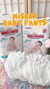 MISECR ผ้าอ้อมเด็ก ผ้าอ้อมสำเร็จรูป เด็กชาย เด็กหญิง M L XL XXL XXXL