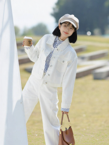 Hotwind | American Retro Petite Friendly Womens Denim Jacket