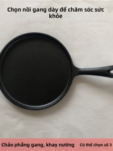 Nồi Gang Không Dính Đáy Dày Nhỏ