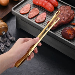 YESPERY Kitchen Tongs Stainless Steel Barbecue Tongs Clip BBQ Grill Meat Tongs Cooking Tweezers for Food Utensils Kitchen Accessories