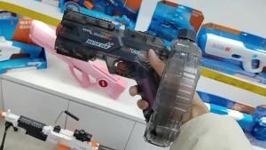 Súng Nước Điện Cho Người Lớn Công Suất Lớn Tự Động Hút Nước Blaster Đồ Chơi Bãi Biển Ngoài Trời Cho Bé Trai Trẻ Em Quà Tặng Với Pin Lithium