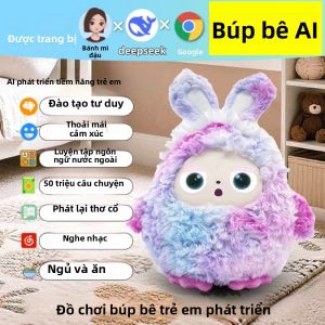 Robot Đồ Chơi Tương Tác AI Bạn Đồng Hành Giáo Dục Sớm Với Giọng Nói Nhạc Và Mắt Hoạt Hình Dành Cho Trẻ Em Quà Tặng Phát Triển Trí Thông Minh