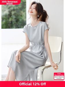 MOHANYIMEI | Elegant Slimming Chinese Style Shiny Dress
