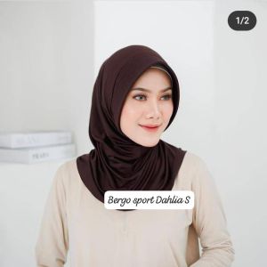 hijab bergo sport Dahlia Size S