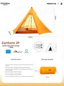 The Primitive | Rainproof Portable Lightweight Windproof Tent