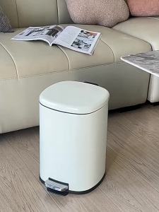 MOLORE | Creamy Style Lidded Pedal Bin