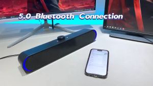 Laptop Desktop computer Mobile phone Game console Tablet plug-in external port Portable small speaker Long strip with built-in s