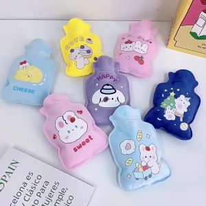 Topshome ถุงน้ำร้อน กระเป๋าเก็บน้ำร้อน พกพาไซส์มินิ ประคบร้อน บรรเทาอาการปวดเมื่อย LG-E006