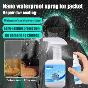 Nano Waterproof Spray Clothes Shoes Suede Sneakers White Shoes Waterproof Punching Jacket Stain Resistant Waterproof Spray