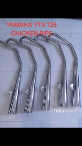 YTX 125  Muffler CHICKEN PIPE  with stoper