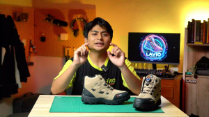 Lavio XND | Sepatu Pria boots Hiking Trekking tektok Tali Putar Spin-on Reflector Best Quality