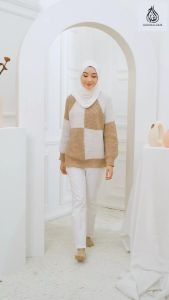 Telekung Premium Cotton Sulam Safwanah | Telekung Murah | Telekung Dewasa by Telekung Al-Falah