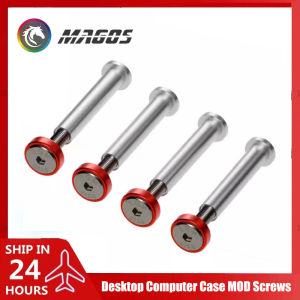 Desktop Computer Mod FAN Screws Fixed Long Double Locking for 15mm/25mm Ccse Fan-Radiator DIY Cooling Multi-Color 4Pcs/Lot
