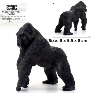 Realistic Soft Rubber Large Roaring Ape Toy