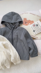 Áo Khoác Gió Lót Lông Cho Bé Trai Bé Gái Áo In Hình Máy Múc Cho Bé Từ 10 đến 27kg SUMO KIDS