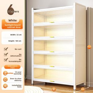 Dustproof Multi-level Steel Storage Cabinet Shelf