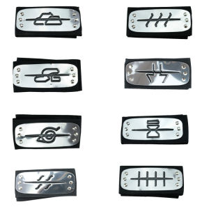 Naruto Shippuden Headband Cosplay Prop Anime Accessory Uzumaki Naruto Team 7 Villains Organization Symbol Cosplay Costume Accessory