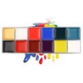 12 Warna face painting body painting make up cat wajah. bahan bagus. 