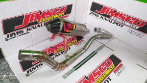 KNALPOT NORIFUMI RV1 STENLIS FOR KLX150L BF S HONDA CRF D TRACKER dan bisa modif trail lainnya