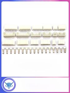 Telesky PH2.0 Connector 2.0MM Pitch Right Angle Pin Socket Straight Pin Seat Wiring Terminal 2P/3/8-16P Electronic Components