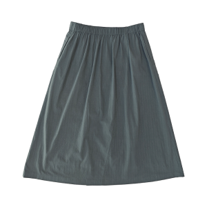 WUSEWUWEI | Colorless Odorless A-Line Mini Skirt High Waist Loose Fit Japanese Style Pleated Splice Half Elastic Waist Commute Artistic Skirt