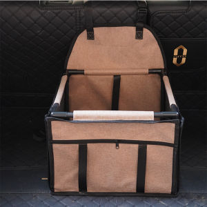 Pet Car Seat Doggy Car Carrier Safety Seat for Small Dogs Traveling Pet Mat Front Row Dirt Proof Car Interior Accessories