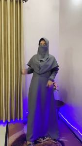 DAILY ONE KHADIJAH SET SYARI - Gamis Wanita Terbaru 2024