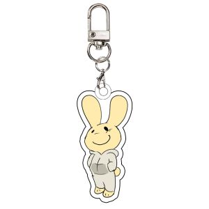 Bandai | Móc Khóa Acrylic Hình Thỏ Màu Xanh Hồng Xanh Lá Cây Dành Cho Trò Chơi Bệnh Viện Thú Y Mặt Dây Chuyền Ba Lô Sáng Tạo Quà Tặng Trang Trí Cho Mọi Lứa Tuổi