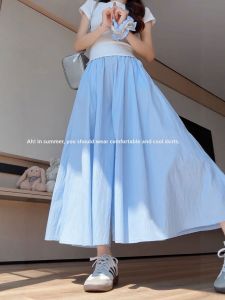 XIANYIJIAO | Small Size High Waist Ice Silk Ramie Shorts Pants 9/10 Length