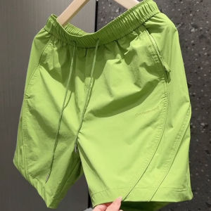 Quần Short Thể Thao Nam Mùa Hè Thường Ngày 2025 Quần Dài Năm Điểm Rộng Rãi Ống Đứng Nhanh Khô Nhẹ Đa Năng Quần Dài Thường Ngày