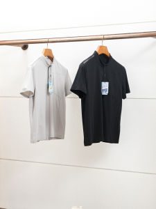 Ultra-Light Mens Summer T-Shirt UPF100+ Sun Protection Quick-Dry Short Sleeve Cycling Top Fashionable Urban Business Casual