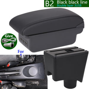 For Renault Sandero Armrest Box For Dacia Sandero For Nissan Almera G15 Car Armrest For Lada LARGUS Auto Storage Box Arm Bracing